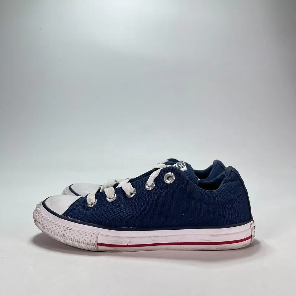Converse Chuck Taylor All Star Street Navy Blue Low Top Sneakers Youth Size 2